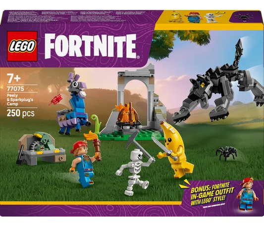LEGO Fortnite – Peely und Sparkplugs Lager – 77075