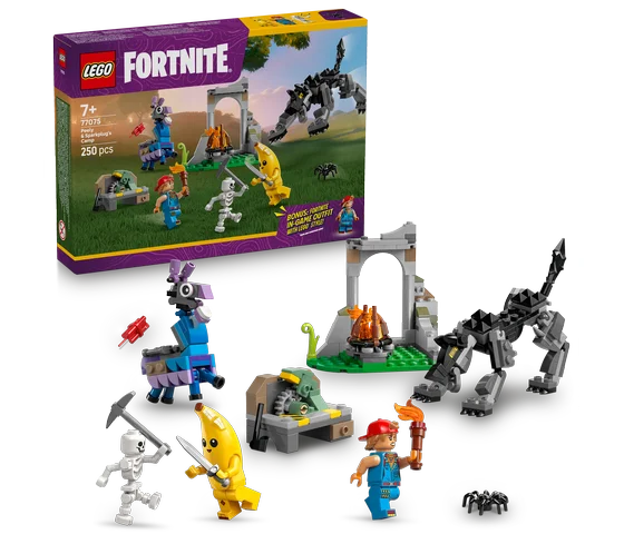 LEGO Fortnite - Peely en Sparkplugs kamp - 77075