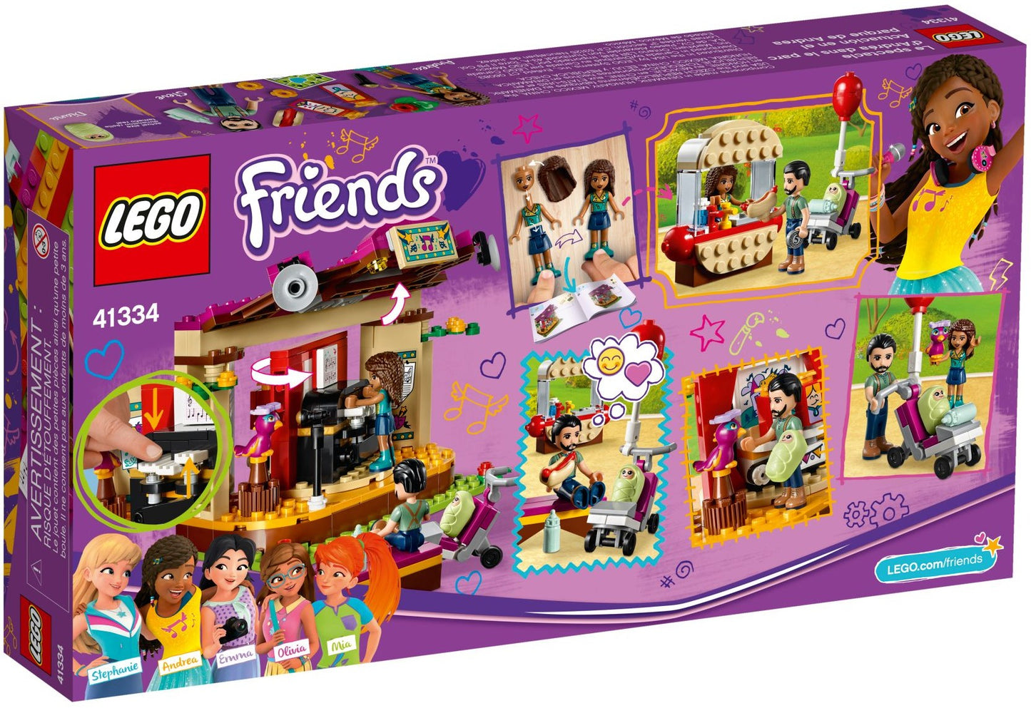 LEGO Friends - Andrea's parkprestaties - 41334