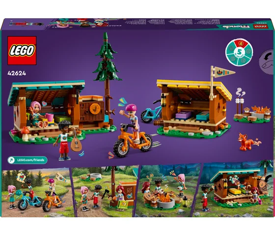 LEGO Friends - Avonturenkamp knusse boshutten - 42624