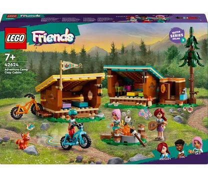 LEGO Friends - Avonturenkamp knusse boshutten - 42624