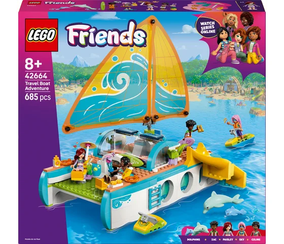 LEGO Friends - Avontuurlijke bootreis - 42664
