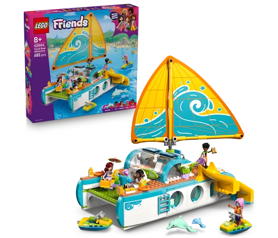 LEGO Friends - Avontuurlijke bootreis - 42664