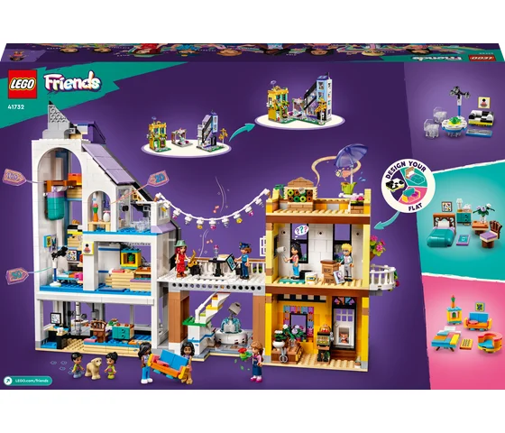 LEGO Friends - Bloemen- en decoratiewinkel in de stad - 41732