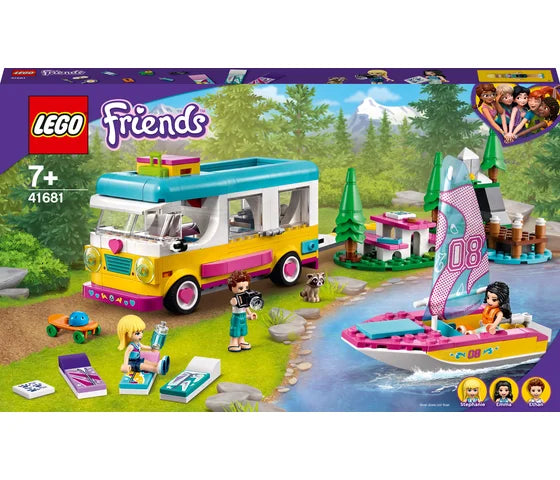LEGO Friends - Boscamper en zeilboot - 41681