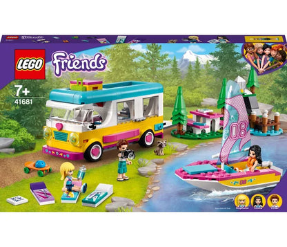 LEGO Friends - Boscamper en zeilboot - 41681