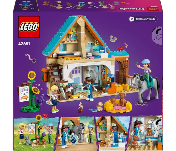 LEGO Friends - Dierenkliniek voor paarden en huisdieren - 42651