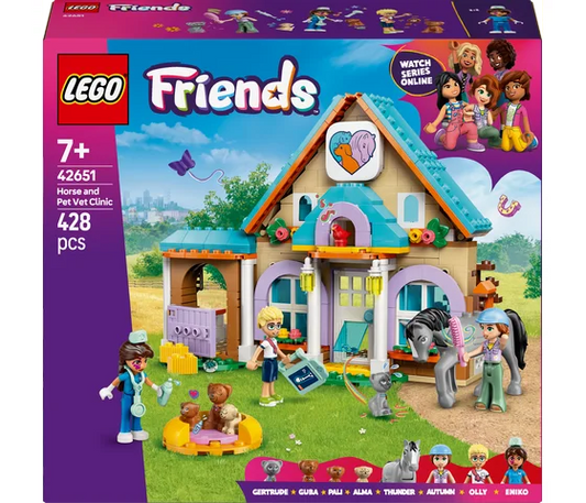 LEGO Friends – Tierklinik für Pferde und Haustiere – 42651