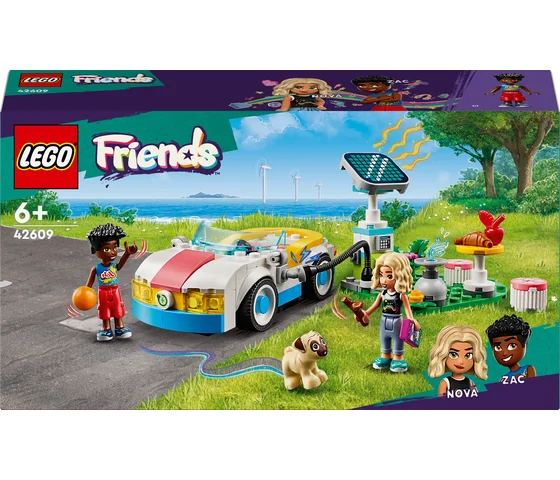 LEGO Friends - Elektrische auto en oplaadpunt - 42609
