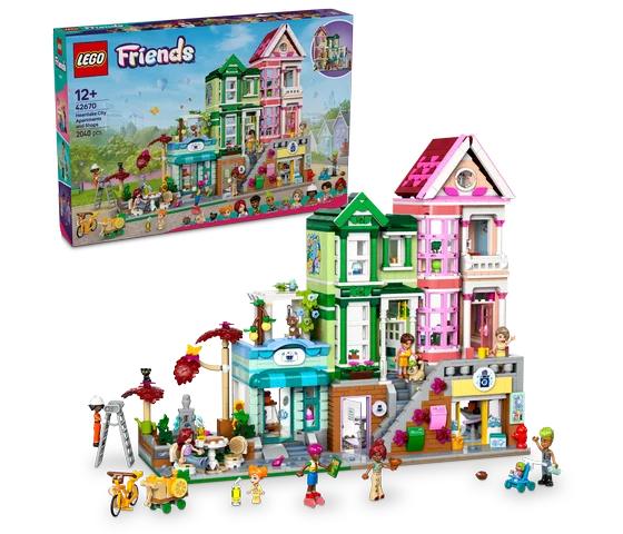 LEGO Friends - Heartlake City appartementen en winkels - 42670