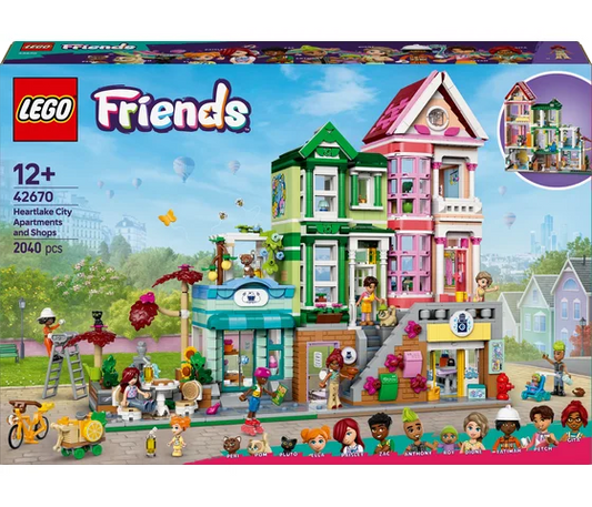 LEGO Friends - Heartlake City appartementen en winkels - 42670