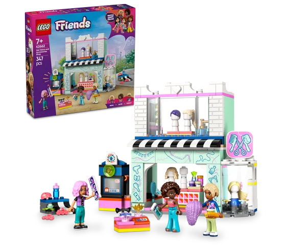 LEGO Friends - Kapsalon en accessoirewinkel - 42662