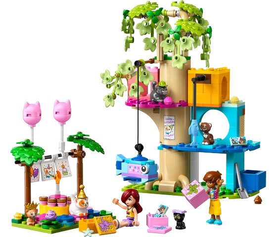 LEGO Friends - Kattenverjaardagsfeestje en boomhut - 42666
