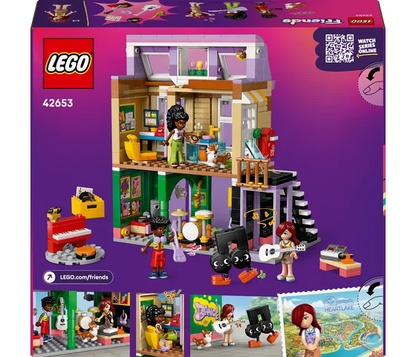 LEGO Friends - Muziekwinkel en appartement - 42653