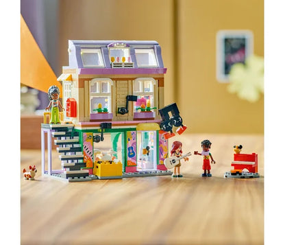 LEGO Friends - Muziekwinkel en appartement - 42653