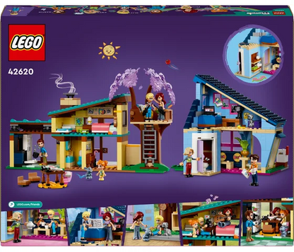 LEGO Friends - Olly en Paisley's huizen - 42620