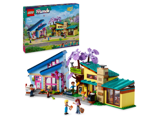 LEGO Friends - Olly en Paisley's huizen - 42620
