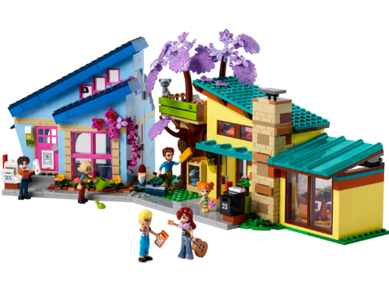 LEGO Friends - Olly en Paisley's huizen - 42620