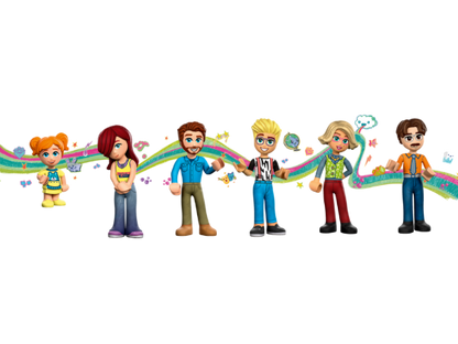 LEGO Friends - Olly en Paisley's huizen - 42620