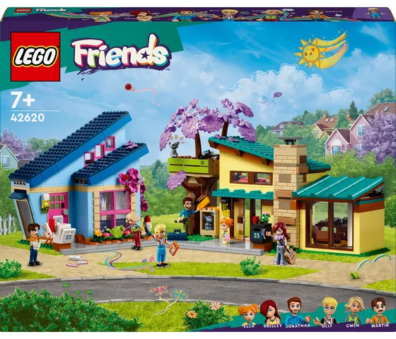 LEGO Friends - Olly en Paisley's huizen - 42620