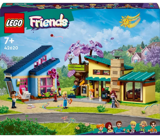LEGO Friends - Olly en Paisley's huizen - 42620