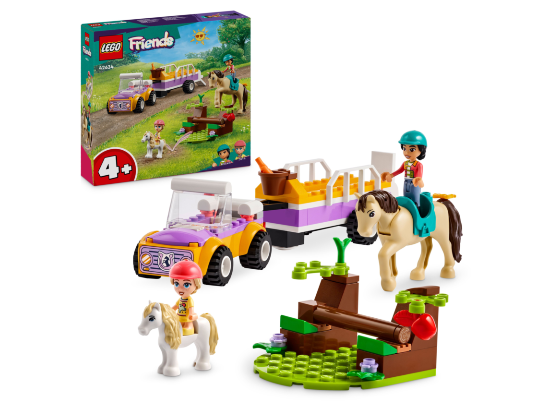 LEGO Friends - Paard en pony aanhangwagen - 42634