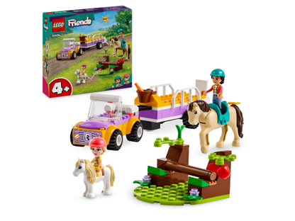 LEGO Friends - Paard en pony aanhangwagen - 42634