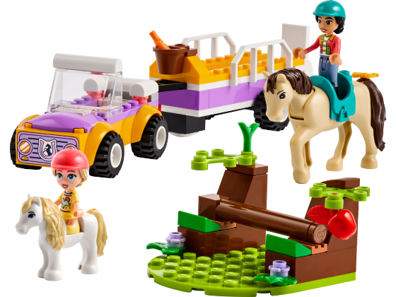 LEGO Friends - Paard en pony aanhangwagen - 42634
