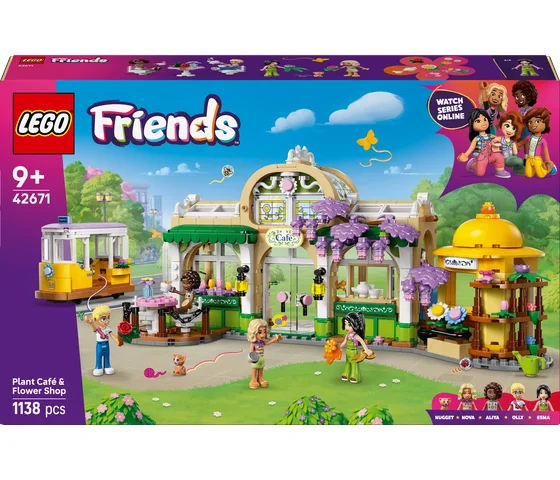 LEGO Friends - Plantencafé en bloemenwinkel - 42671