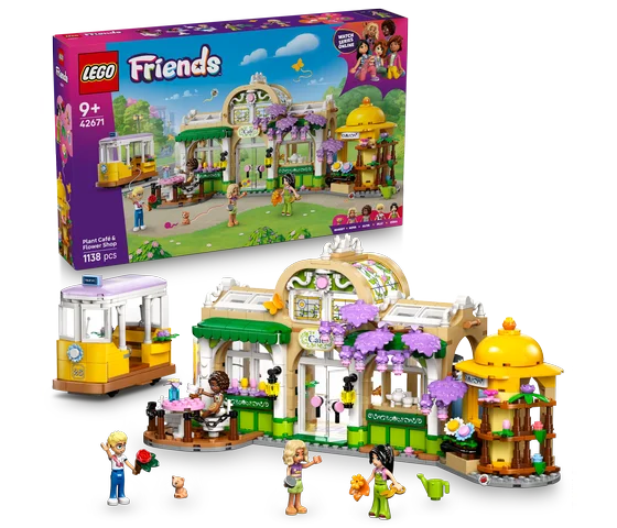 LEGO Friends - Plantencafé en bloemenwinkel - 42671