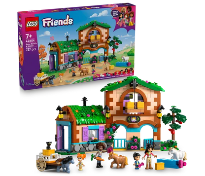 LEGO Friends - Ponyboerderij en stal - 42654
