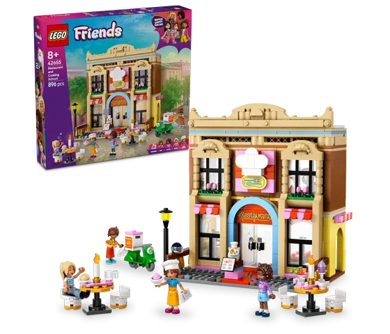 LEGO Friends - Restaurant en kookschool - 42655