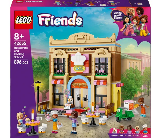 LEGO Friends - Restaurant en kookschool - 42655