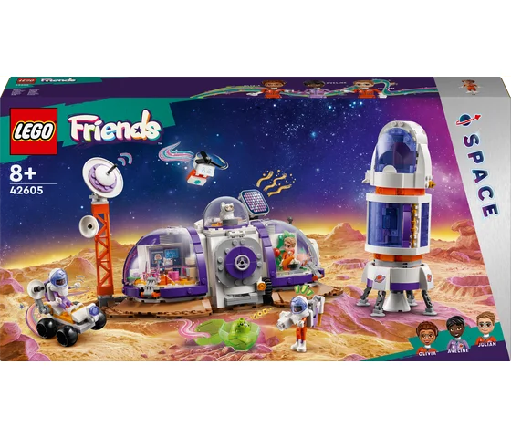 LEGO Friends - Ruimtebasis op Mars en raket - 42605