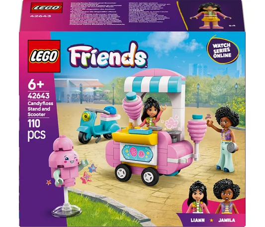 LEGO Friends – Zuckerwattenstand und Roller – 42643