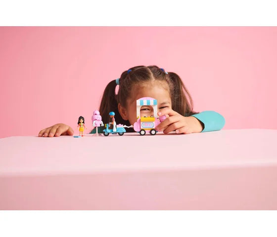 LEGO Friends - Suikerspinkraam en scooter - 42643