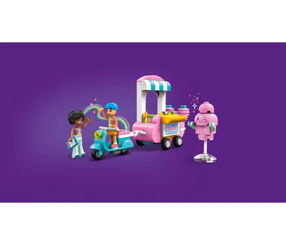LEGO Friends - Suikerspinkraam en scooter - 42643