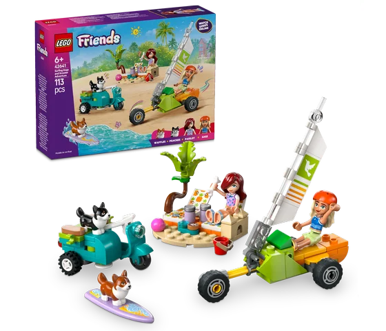LEGO Friends - Surf- en scooterplezier met de honden - 42641