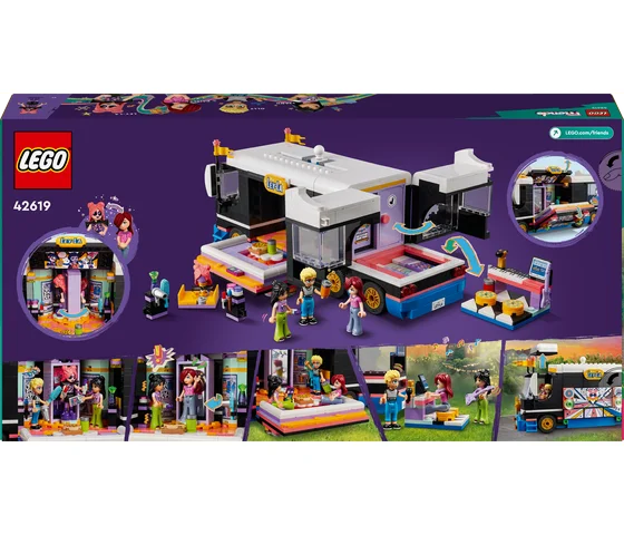 LEGO Friends - Toerbus van popster - 42619