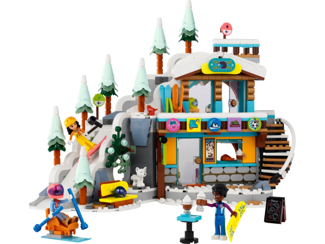 LEGO Friends - Vakantie skipiste en café - 41756