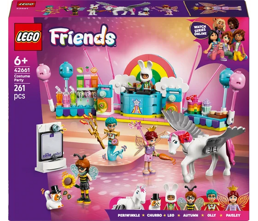 LEGO Friends - Verkleedfeestje met eenhoorn en fee - 42661