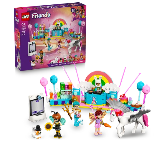LEGO Friends - Verkleedfeestje met eenhoorn en fee - 42661