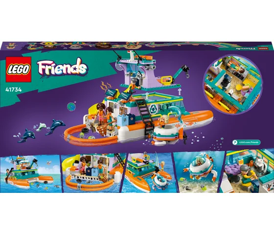 LEGO Friends - Zee Reddingsboot - 41734