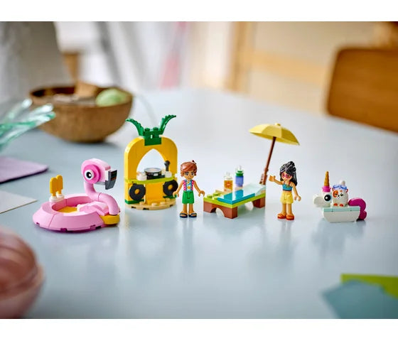 LEGO Friends - Zwembadfeestje met flamingo en eenhoorn - 42658