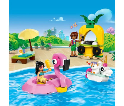 LEGO Friends - Zwembadfeestje met flamingo en eenhoorn - 42658