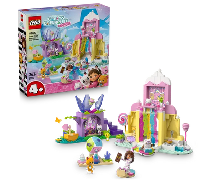 LEGO Gabby's Dollhouse - Snoepjesberg en kittentuin - 11205