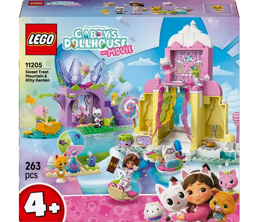 LEGO Gabbys Puppenhaus – Süßigkeitenberg und Kätzchengarten – 11205