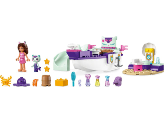 LEGO Gabby's Dollhouse - Vertroetelschip van Gabby en Meerminkat - 10786