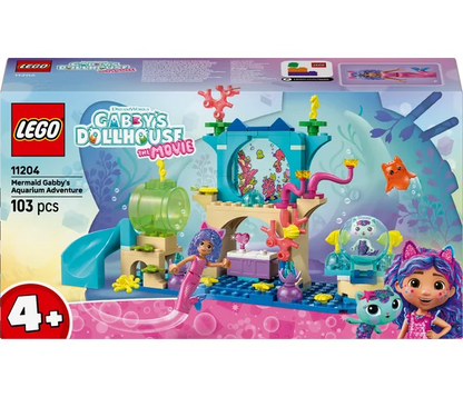 LEGO Gabby's Dollhouse - Zeemeermin Gabby's aquariumavontuur - 11204
