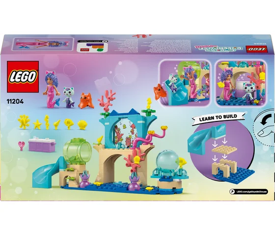 LEGO Gabby's Dollhouse - Zeemeermin Gabby's aquariumavontuur - 11204